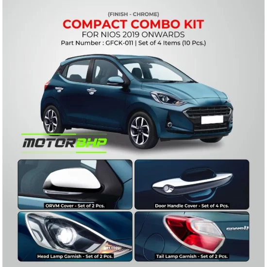 Grand i10 deals chrome accessories